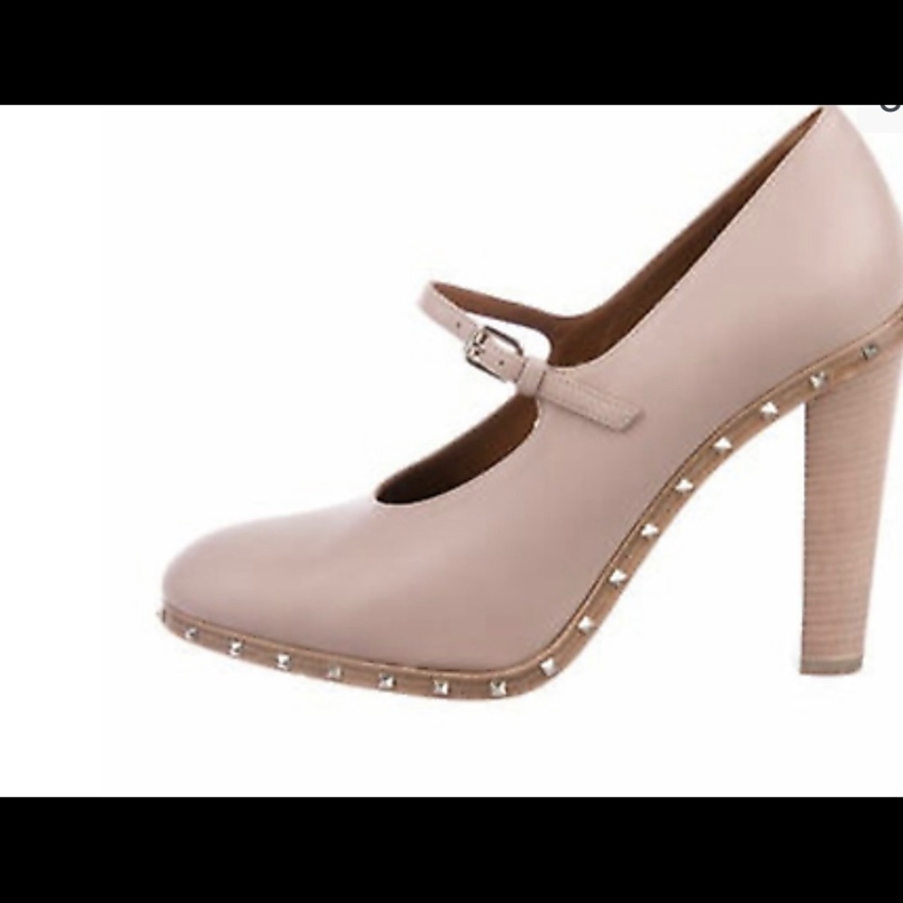 NEW- Valentino Garavani Shoes Valentino Soul Stud Studded Mary Jane Heels —